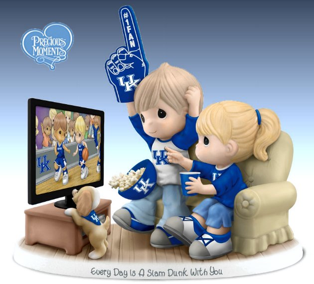 Every Day Is A Slam Dunk With You - Kentucky Wildcats Figurine