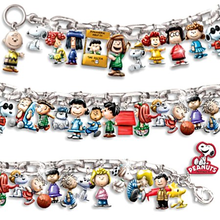 Fantasy Collectibles And Jewelry Carosta Women S Bracelet The Ultimate Peanuts Charm
