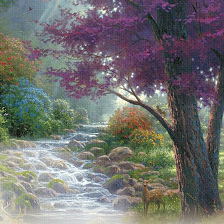 Thomas Kinkade Tree of Life Collector Plate