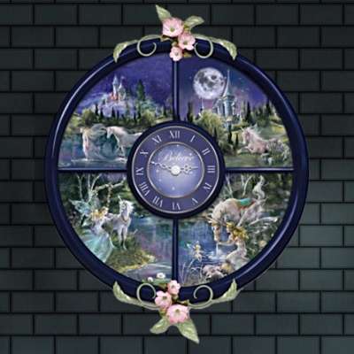 Fairies Wall Clock