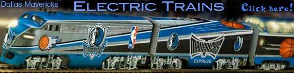 Dallas Mavericks Electric Train