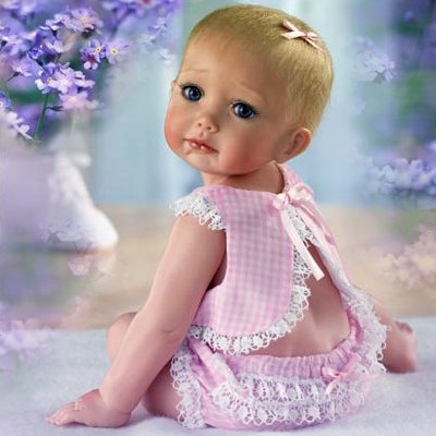 Hailey needs a hug - lifelike baby doll