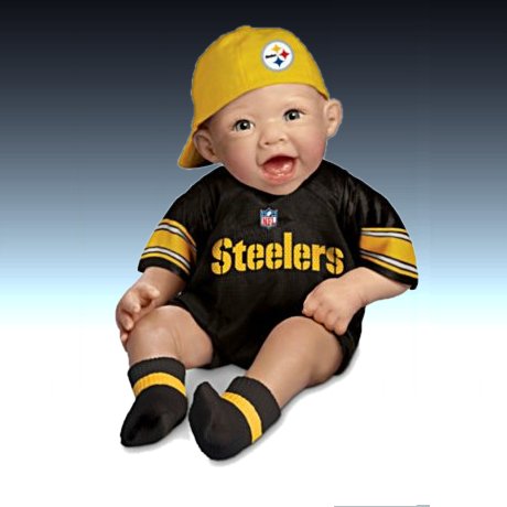 NFL Pittsburgh Steelers Commemorative Baby Doll
