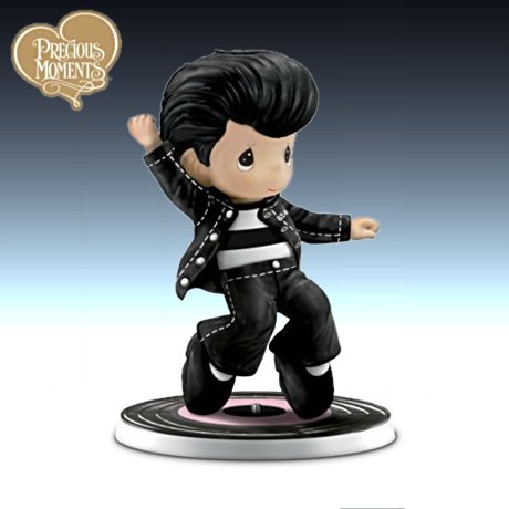 Precious Moments Elvis Presley Figurine Jailhouse Rock