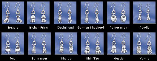Loyal Companion Dog Lover Keepsake Earrings
