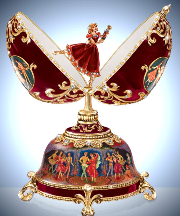 Clara And The Nutcracker Musical Egg