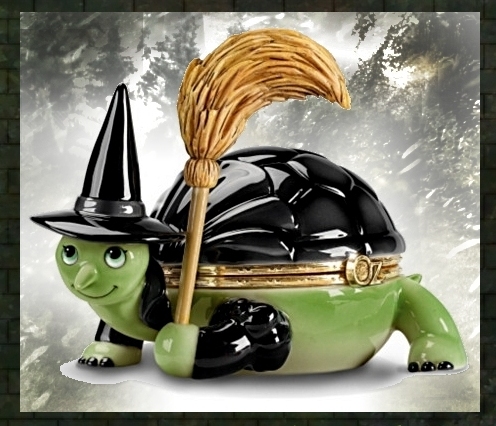 Witch Turtle Music Box