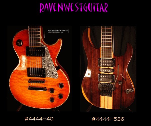 Guitars and Basses